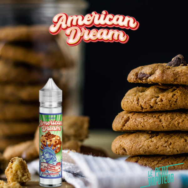 Double chip cookie American Dream - blog le petit vapoteur